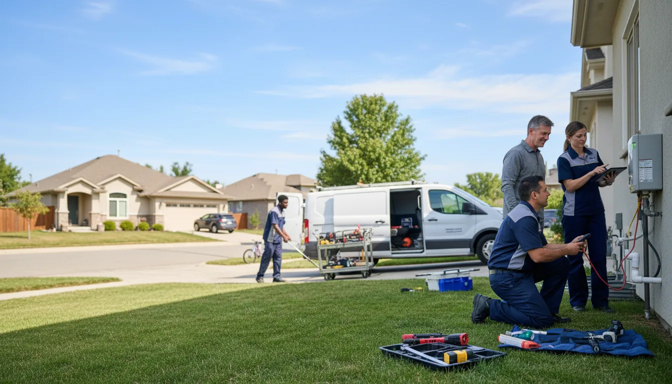 Tankless water heater service in Granbury, TX